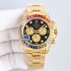 Rolex勞力士高仿名牌TW Factory飛越彩虹之巔勞力士彩虹圈迪通拿鉑金眼Cal.7750機械計時