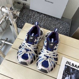 Balenciaga巴黎世家高仿莆田鞋九代最新爆款3XL Sneaker蜘蛛俠系列情侶款老爹鞋