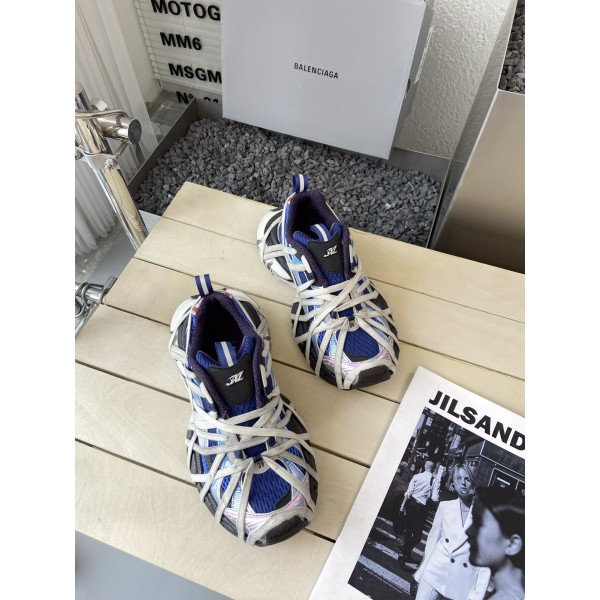 Balenciaga巴黎世家高仿莆田鞋九代最新爆款3XL Sneaker蜘蛛俠系列情侶款老爹鞋