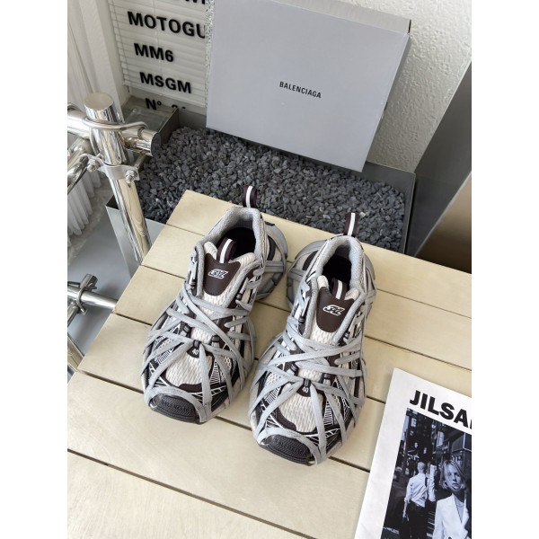 Balenciaga巴黎世家頂級高仿九代最新爆款3XL Sneaker蜘蛛俠系列男女同款老爹鞋