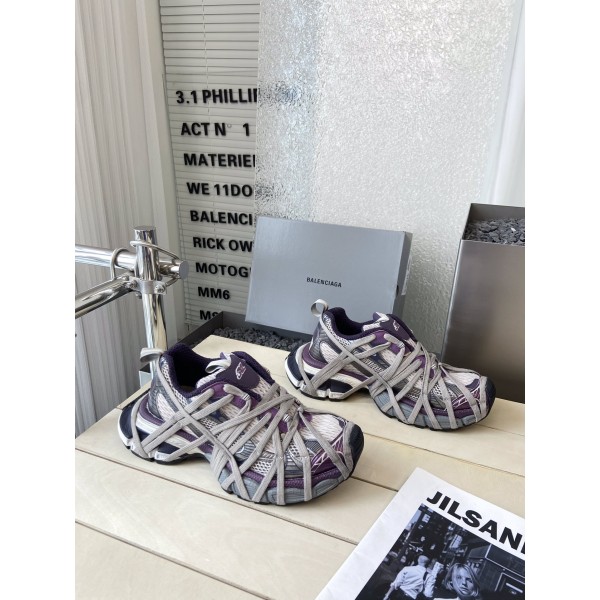 Balenciaga巴黎世家頂級精仿鞋九代最新爆款3XL Sneaker蜘蛛俠系列男女同款老爹鞋