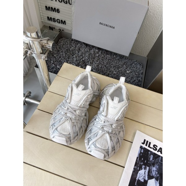 Balenciaga巴黎世家莆田鞋批發鞋九代最新爆款3XL Sneaker蜘蛛俠系列情侶款老爹鞋