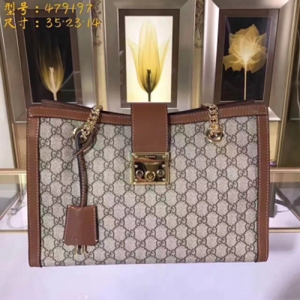 【GUCCI-古奇】 十年打造專業GUCCI 市場頂級獨家控貨，專櫃品質 採用進口牛皮，原廠五金！精緻做工。獨家實物拍照 品質如圖可見 。款號：479197。尺寸：35*23*14