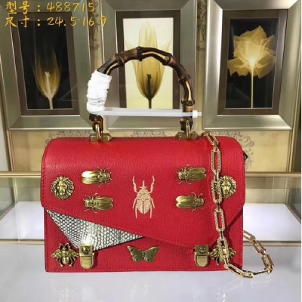 【GUCCI-古奇】十年打造專業GUCCI   市場頂級獨家控貨，[太陽]專/櫃品質  採用進口牛皮，原廠五金！精緻做工。獨家實物拍照品質如圖可見 。款號：488715。尺寸：24.5*16*9