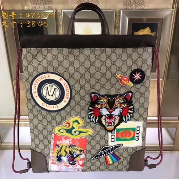 【GUCCI-古馳】十年打造專業GUCCI 市場頂級獨家控貨，專櫃品質 採用進口牛皮，原廠五金！精緻做工。 獨家實物拍照 品質如圖可見 。款號：473872。尺寸：38*45