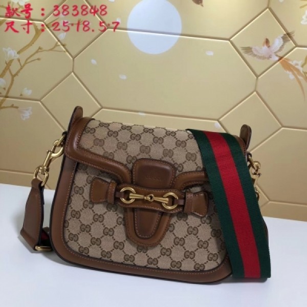 【Gucci 古馳】Gucci新款。唐嫣同款火熱來襲， 原單，實物實拍！型號: 383848。尺寸：寬25*高18.5*側寬7