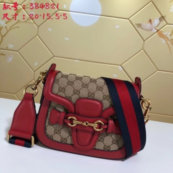 【Gucci 古馳】Gucci新款。唐嫣同款火熱來襲， 原單，實物實拍！型號: 384821。尺寸：寬20*高15.5*側寬5